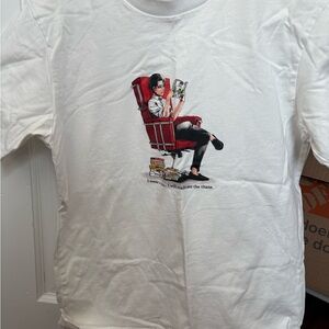 Uniqlo Attack on Titan White Graphic Tee